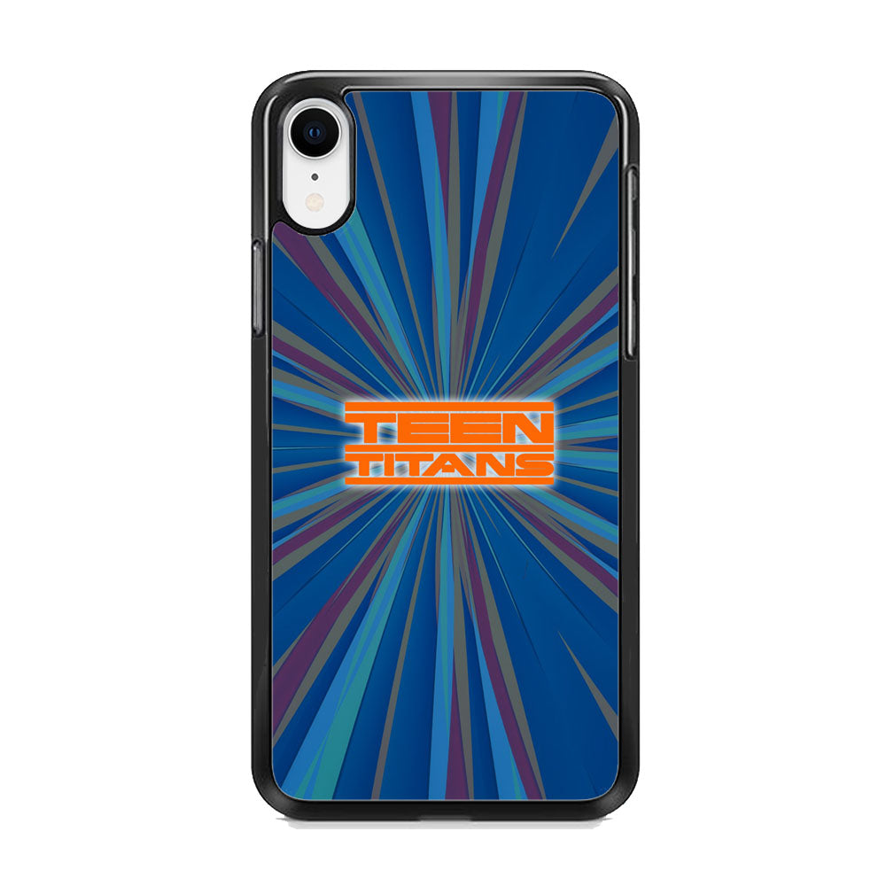 Teen Titans Zoom Orange Logo iPhone XR Case