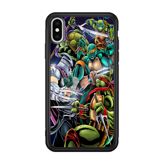 Teenage Mutant Ninja Turtles Battle Moment iPhone XS Case