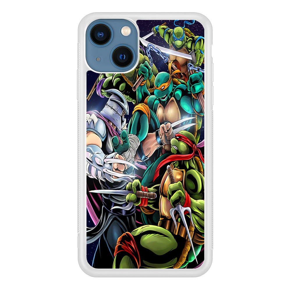 Teenage Mutant Ninja Turtles Battle Moment iPhone 13 Case