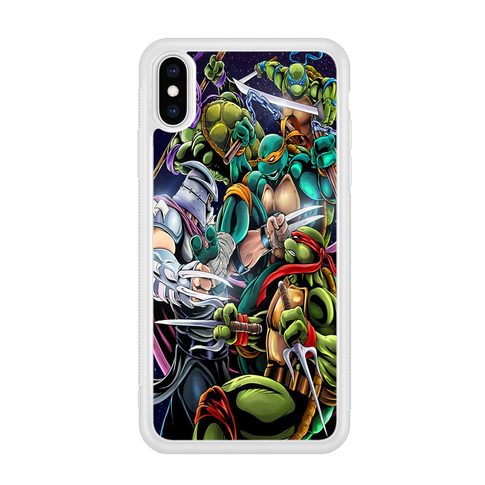 Teenage Mutant Ninja Turtles Battle Moment iPhone XS Case