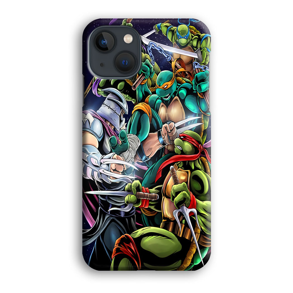 Teenage Mutant Ninja Turtles Battle Moment iPhone 13 Case