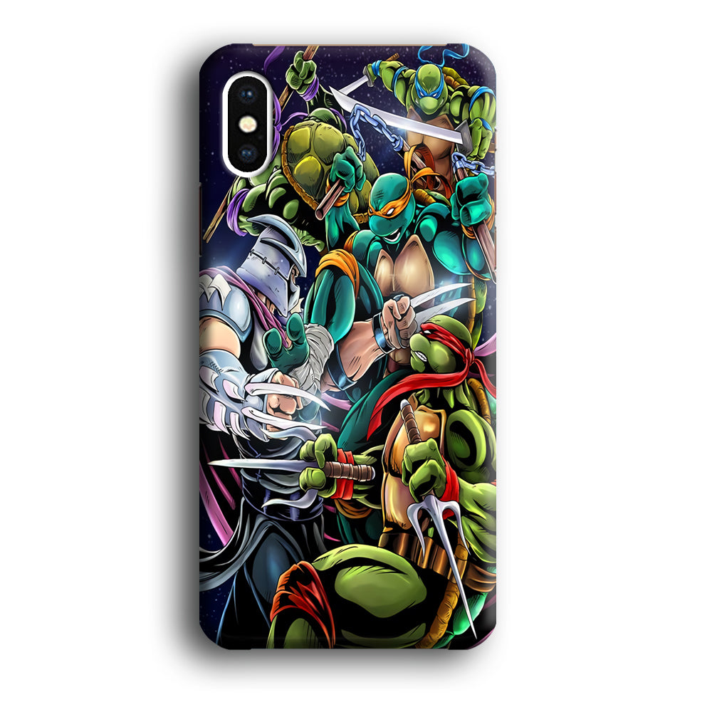 Teenage Mutant Ninja Turtles Battle Moment iPhone X Case