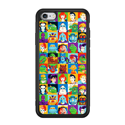 Teenage Mutant Ninja Turtles Character in Collage iPhone 6 Plus | 6s Plus Case