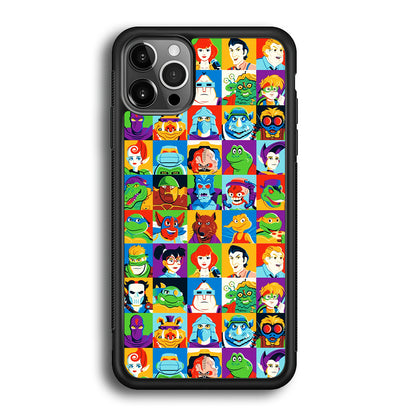 Teenage Mutant Ninja Turtles Character in Collage iPhone 12 Pro Max Case