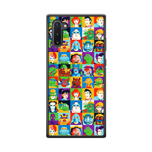 Teenage Mutant Ninja Turtles Character in Collage Samsung Galaxy Note 10 Case