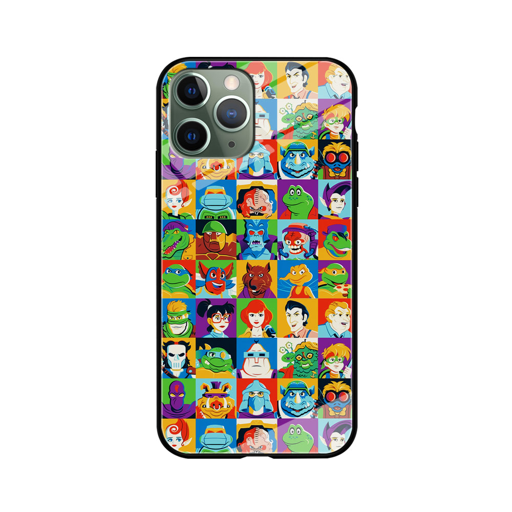 Teenage Mutant Ninja Turtles Character in Collage iPhone 11 Pro Case