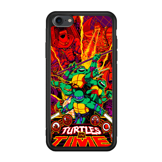 Teenage Mutant Ninja Turtles In Time Poster iPhone 7 Case