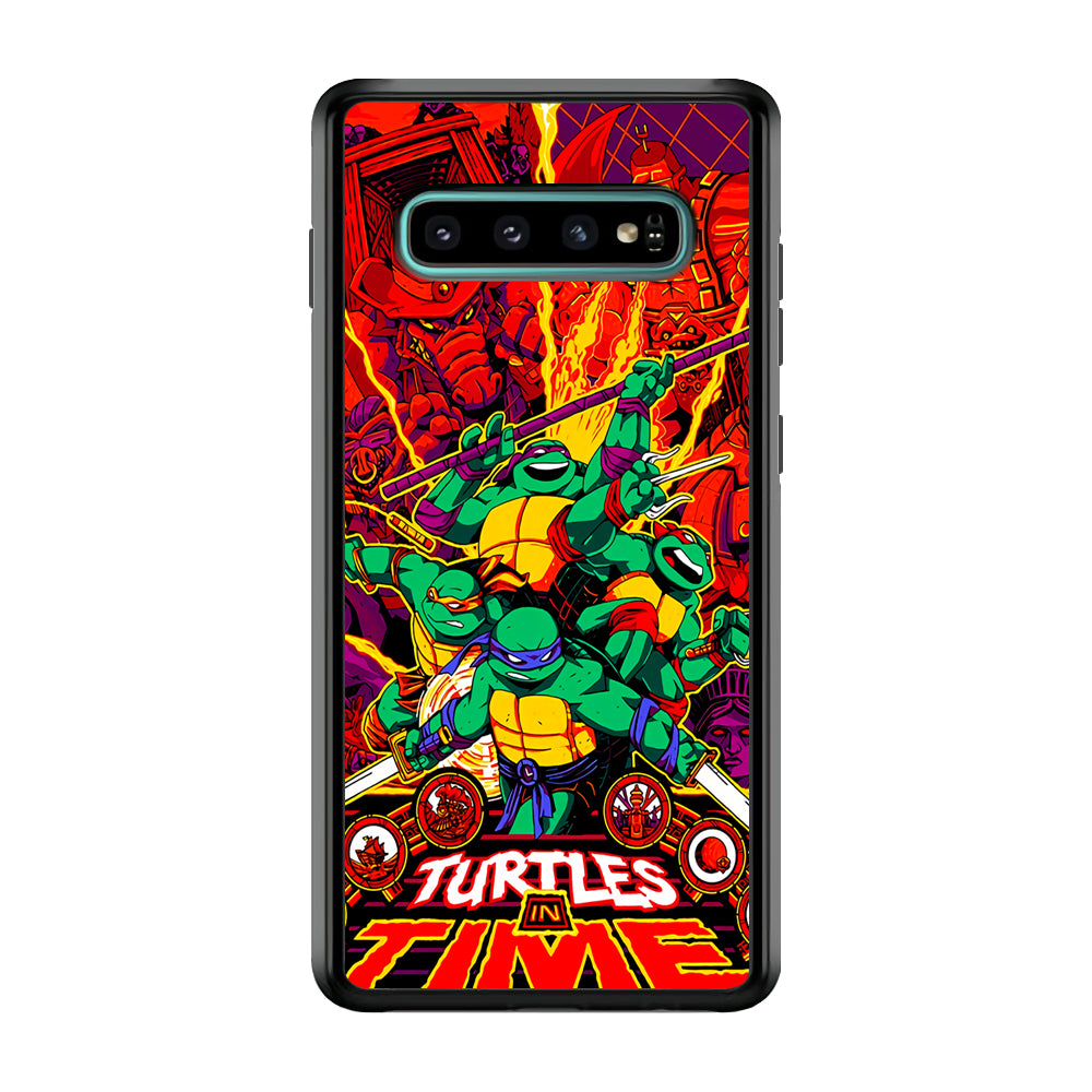 Teenage Mutant Ninja Turtles In Time Poster Samsung Galaxy S10 Case