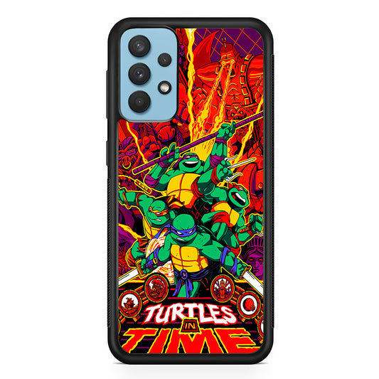 Teenage Mutant Ninja Turtles In Time Poster Samsung Galaxy A32 Case