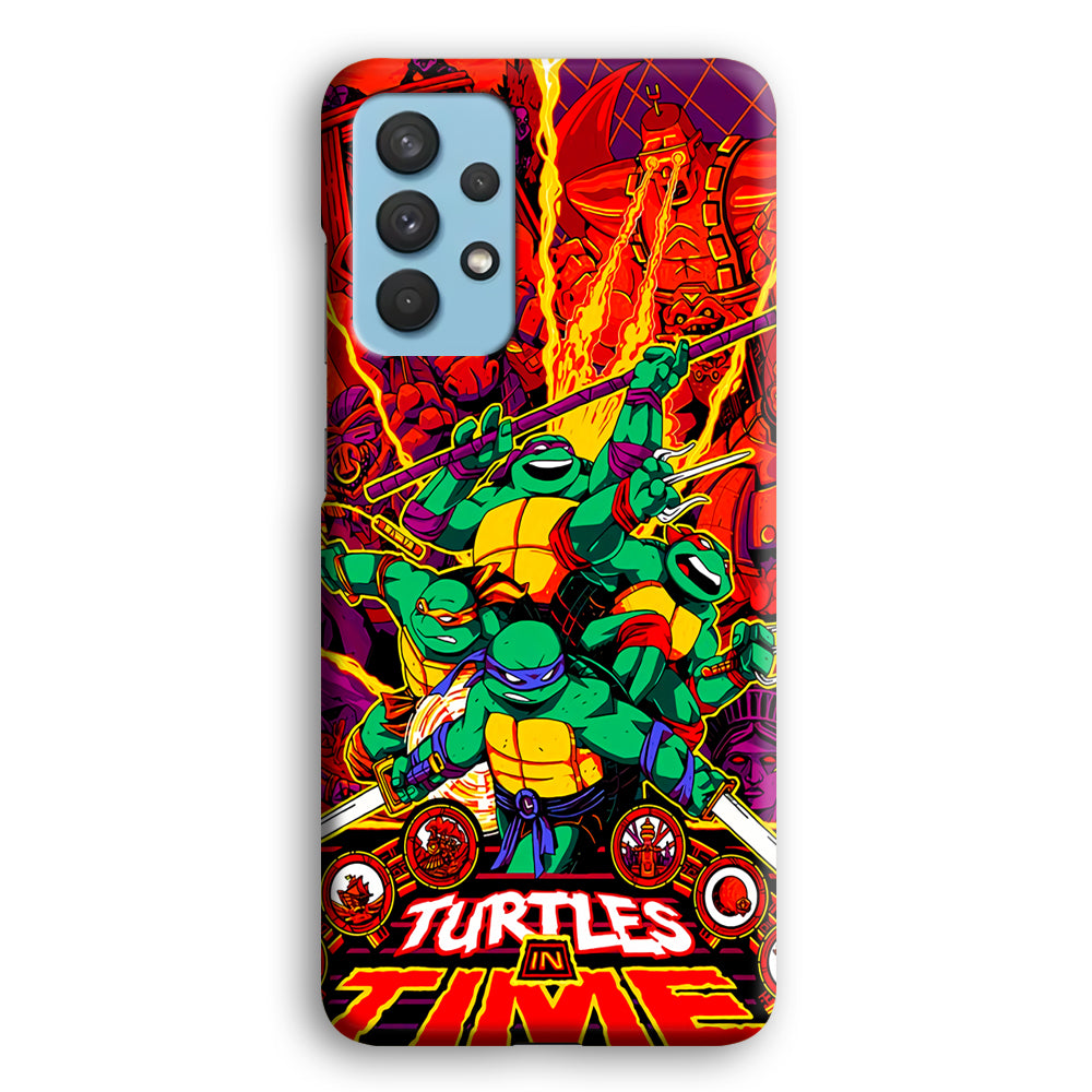 Teenage Mutant Ninja Turtles In Time Poster Samsung Galaxy A32 Case