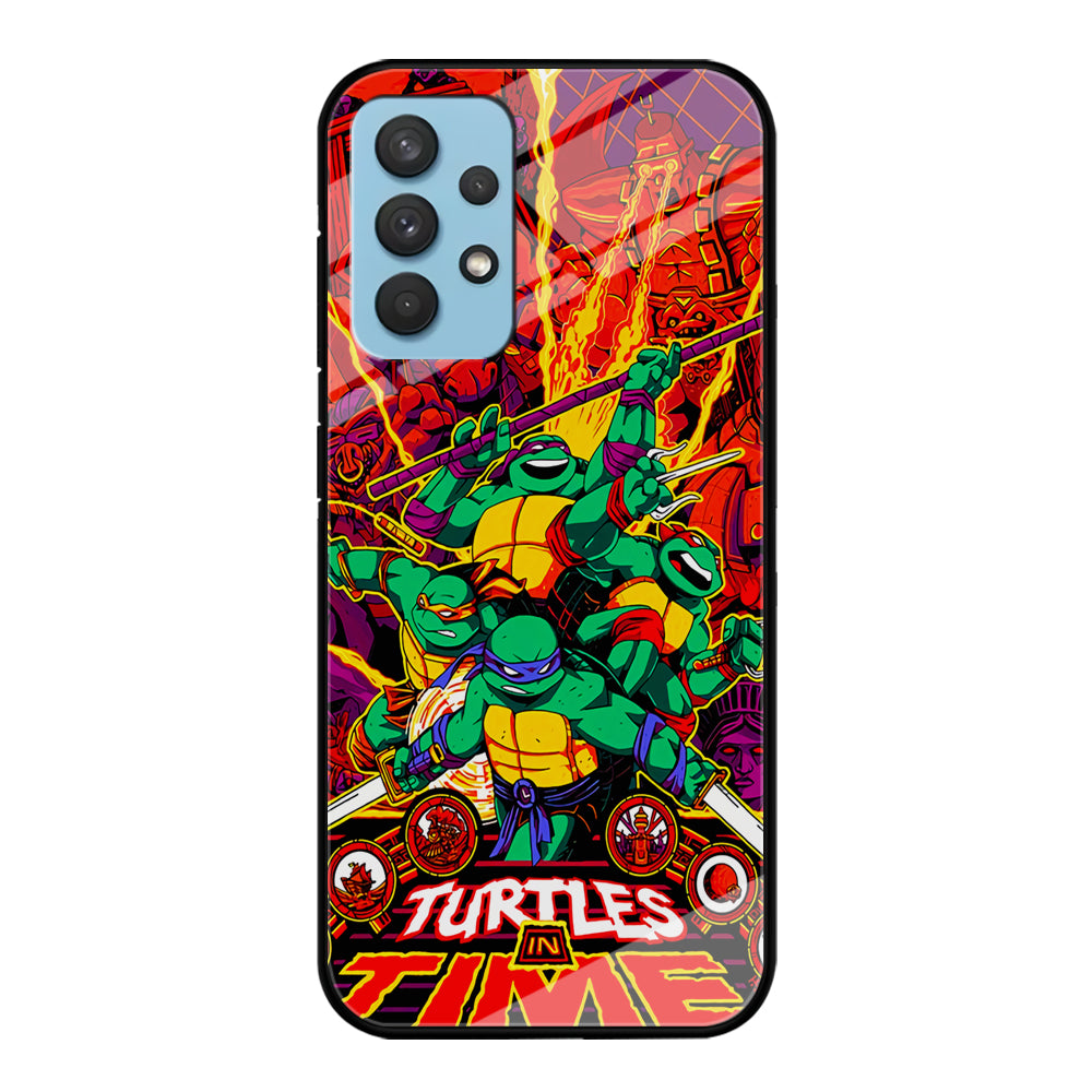 Teenage Mutant Ninja Turtles In Time Poster Samsung Galaxy A32 Case