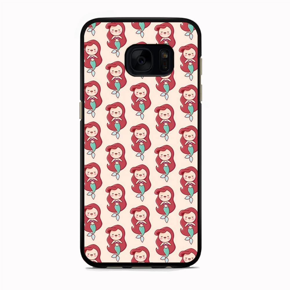 The Little Mermaid Ariel Doodle Samsung Galaxy S7 Edge Case - ezzyst