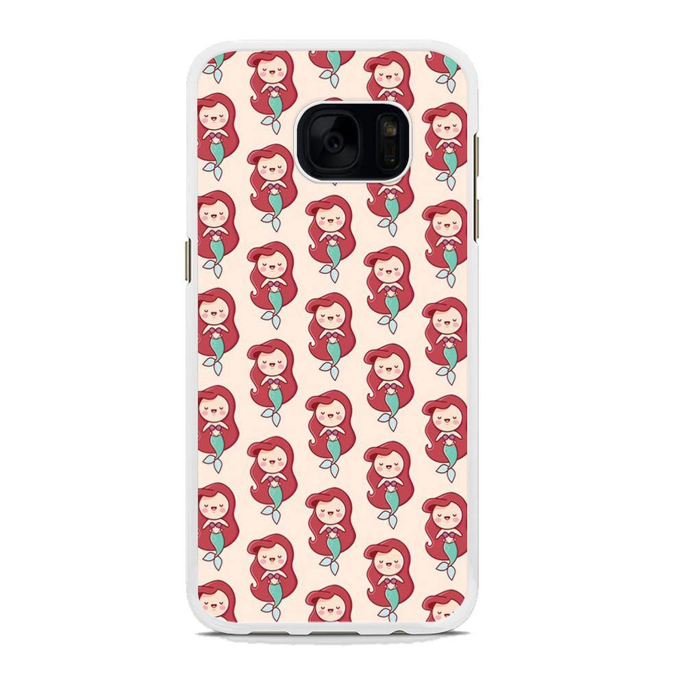 The Little Mermaid Ariel Doodle Samsung Galaxy S7 Edge Case - ezzyst