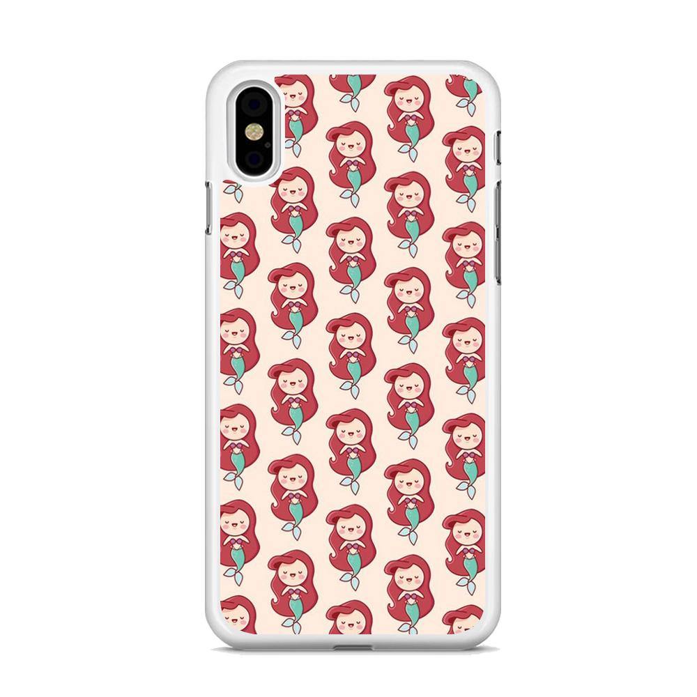 The Little Mermaid Ariel Doodle iPhone Xs Max Case - ezzyst