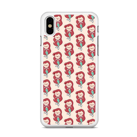The Little Mermaid Ariel Doodle iPhone Xs Max Case - ezzyst