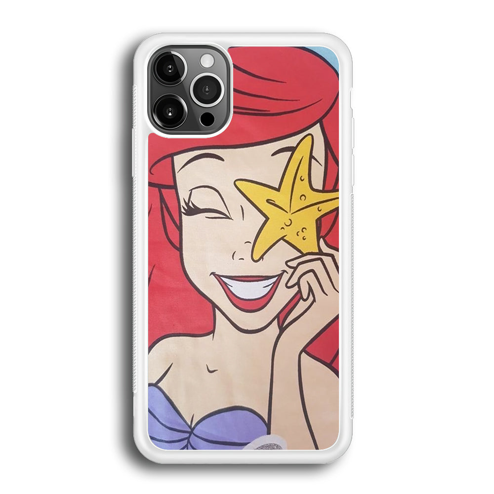 The Little Mermaid Ariel Smiel  iPhone 12 Pro Max Case