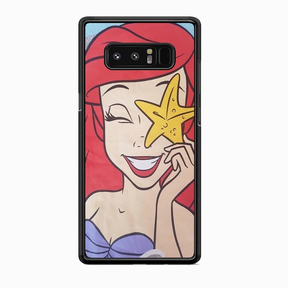 The Little Mermaid Ariel Smile Samsung Galaxy Note 8 Case - ezzyst