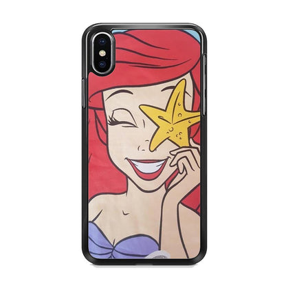 The Little Mermaid Ariel Smile iPhone Xs Max Case - ezzyst