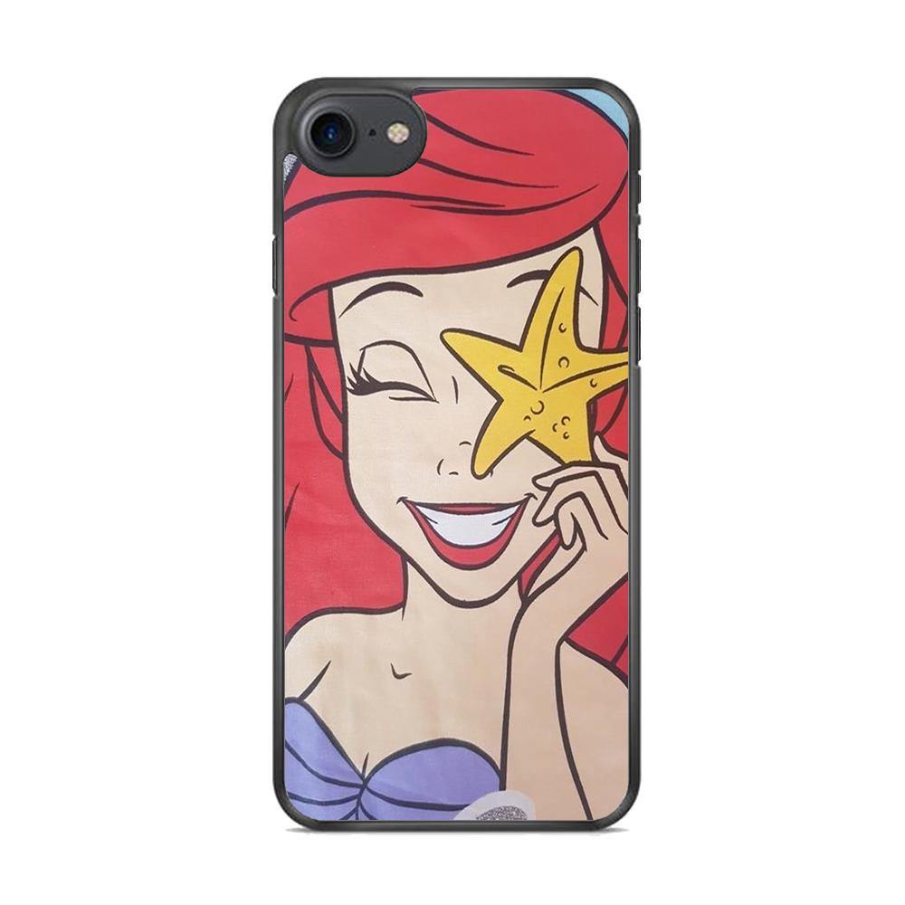 The Little Mermaid Ariel Smile iPhone 8 Case - ezzyst