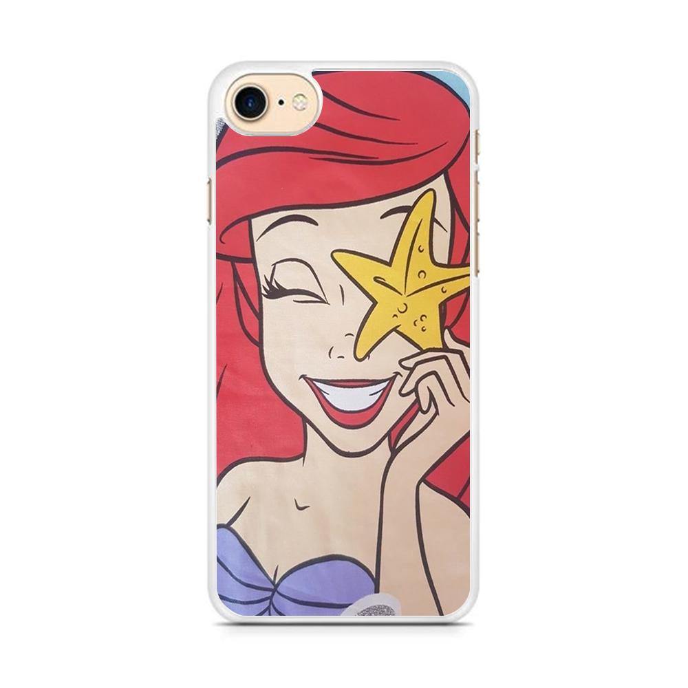 The Little Mermaid Ariel Smile iPhone 8 Case - ezzyst