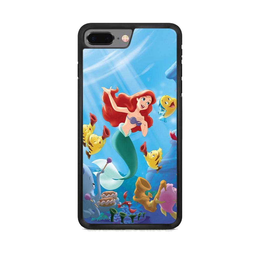 The Little Mermaid Best Friend iPhone 8 Plus Case - ezzyst