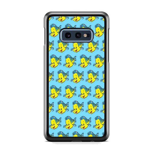 The Little Mermaid Flounder Doodle Samsung Galaxy 10e Case - ezzyst