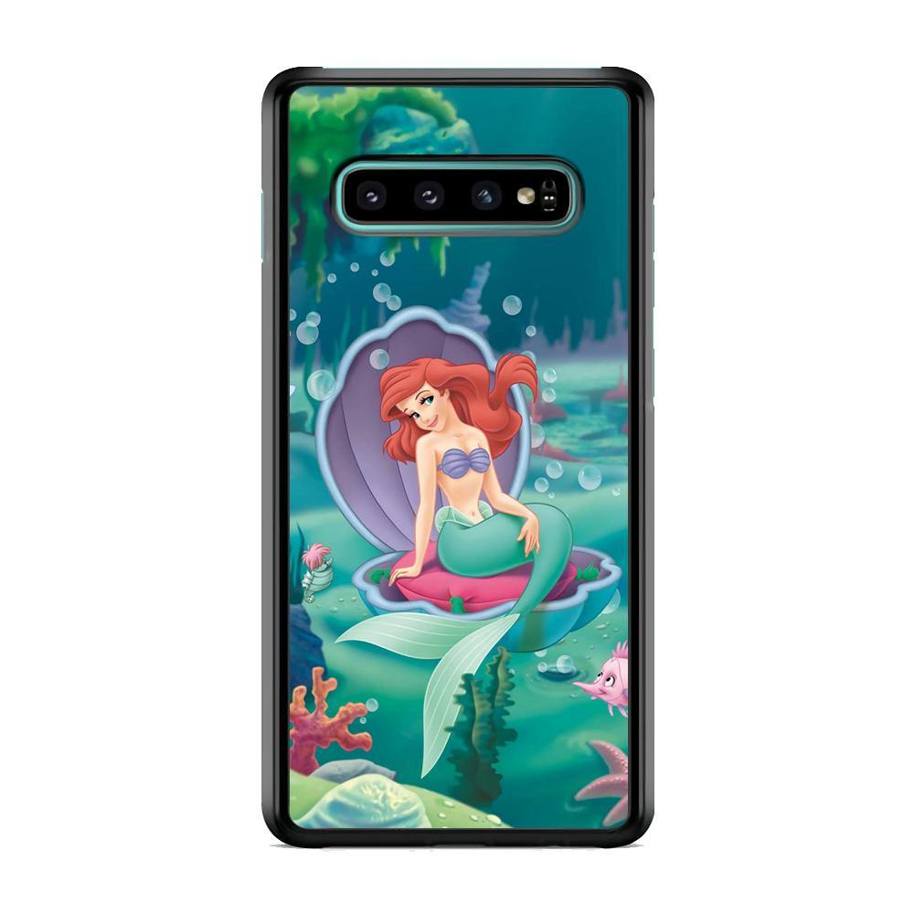The Little Mermaid Shell House Samsung Galaxy S10 Case - ezzyst