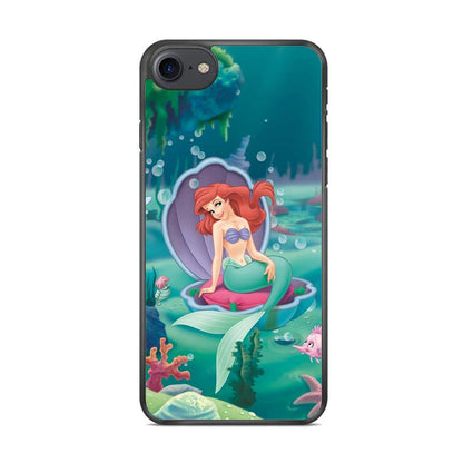 The Little Mermaid Shell House iPhone 8 Case - ezzyst