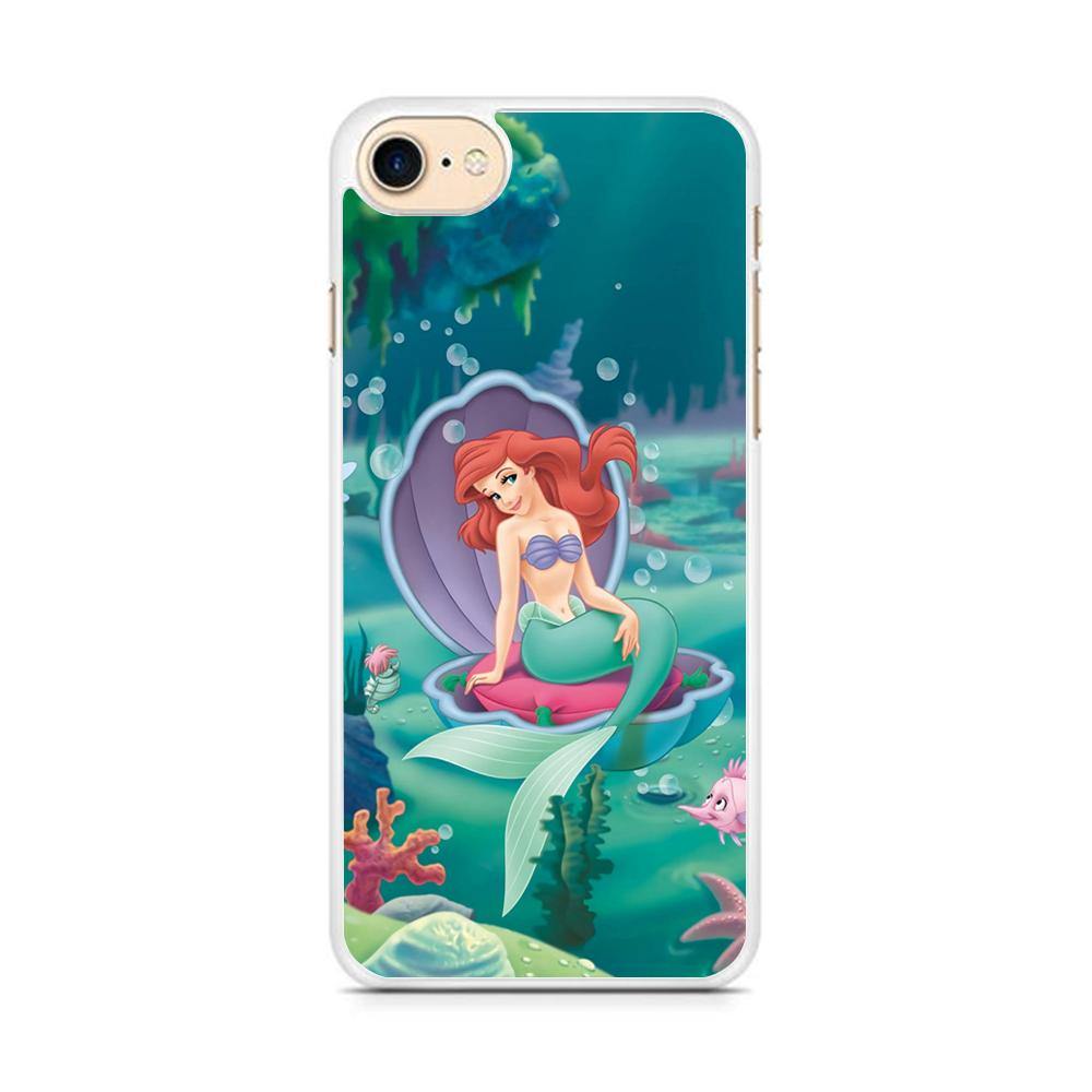 The Little Mermaid Shell House iPhone 8 Case - ezzyst