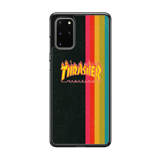 Thrasher Dim Grey Filter Rainbow Pain Samsung Galaxy S20 Plus Case - Ezzystore