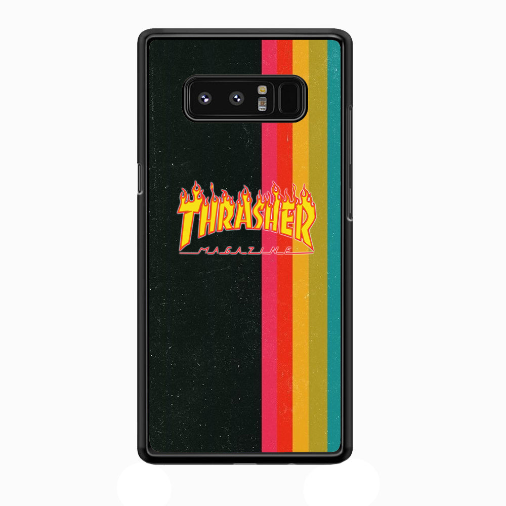 Thrasher Dim Grey Filter Rainbow Pain Samsung Galaxy Note 8 Case - Ezzystore
