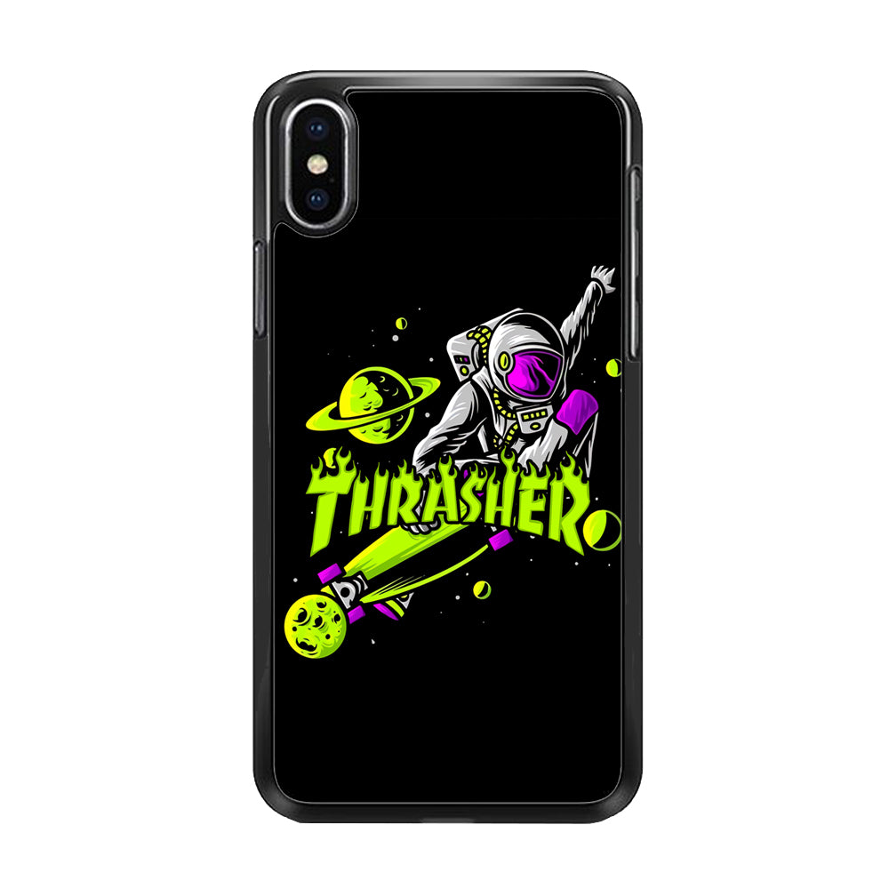 Thrasher Skate Astronaut iPhone Xs Max Case - Ezzystore