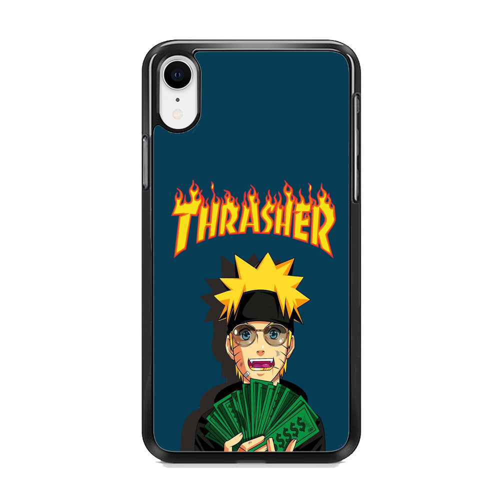 Thrasher Naruto Rich Navy iPhone XR Case - Ezzystore