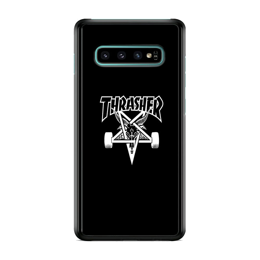 Thrasher x Pentagram Midnight Black Samsung Galaxy S10 Case - Ezzystore