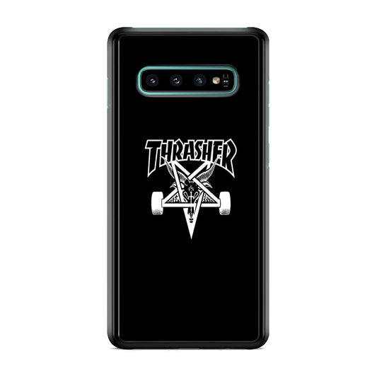 Thrasher x Pentagram Midnight Black Samsung Galaxy S10 Case - Ezzystore