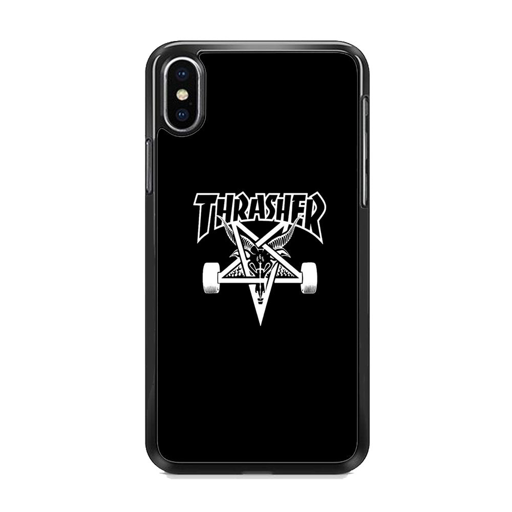 Thrasher x Pentagram Midnight Black iPhone X Case - Ezzystore