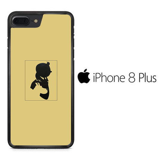 Tintin And Milo Siluete iPhone 8 Plus Case