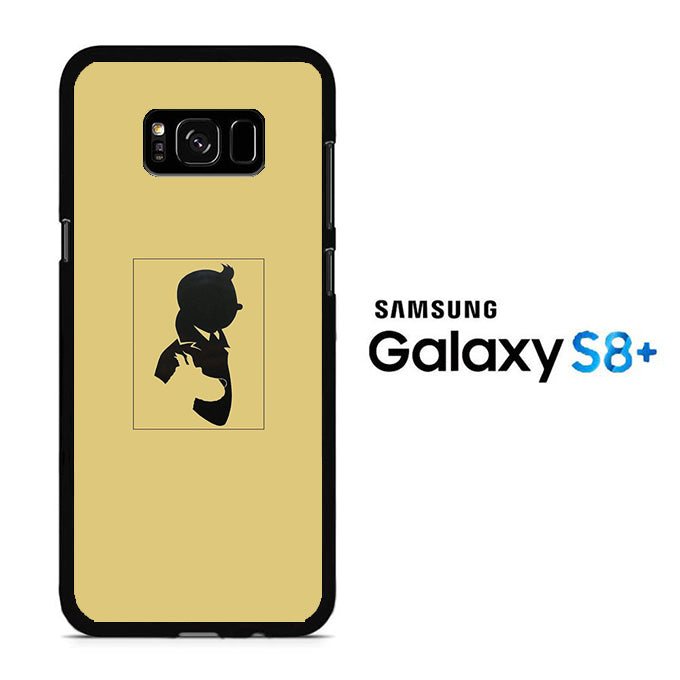 Tintin And Milo Siluete Samsung Galaxy S8 Plus Case