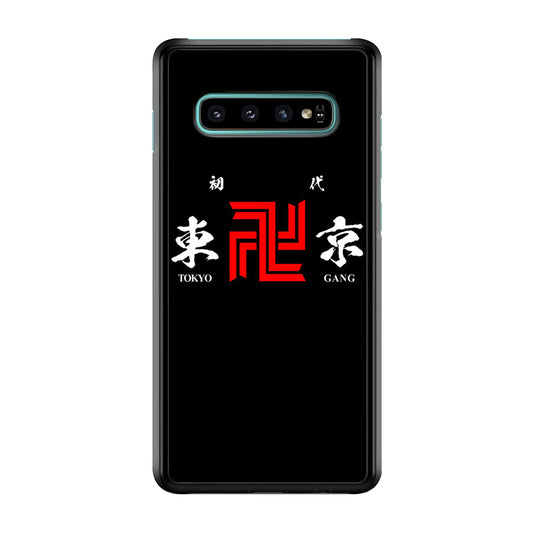 Tokyo Revengers Tokyo Gang Logo Samsung Galaxy S10 Case