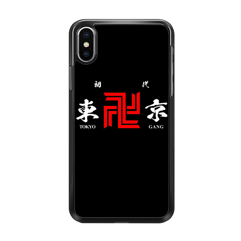 Tokyo Revengers Tokyo Gang Logo iPhone X Case