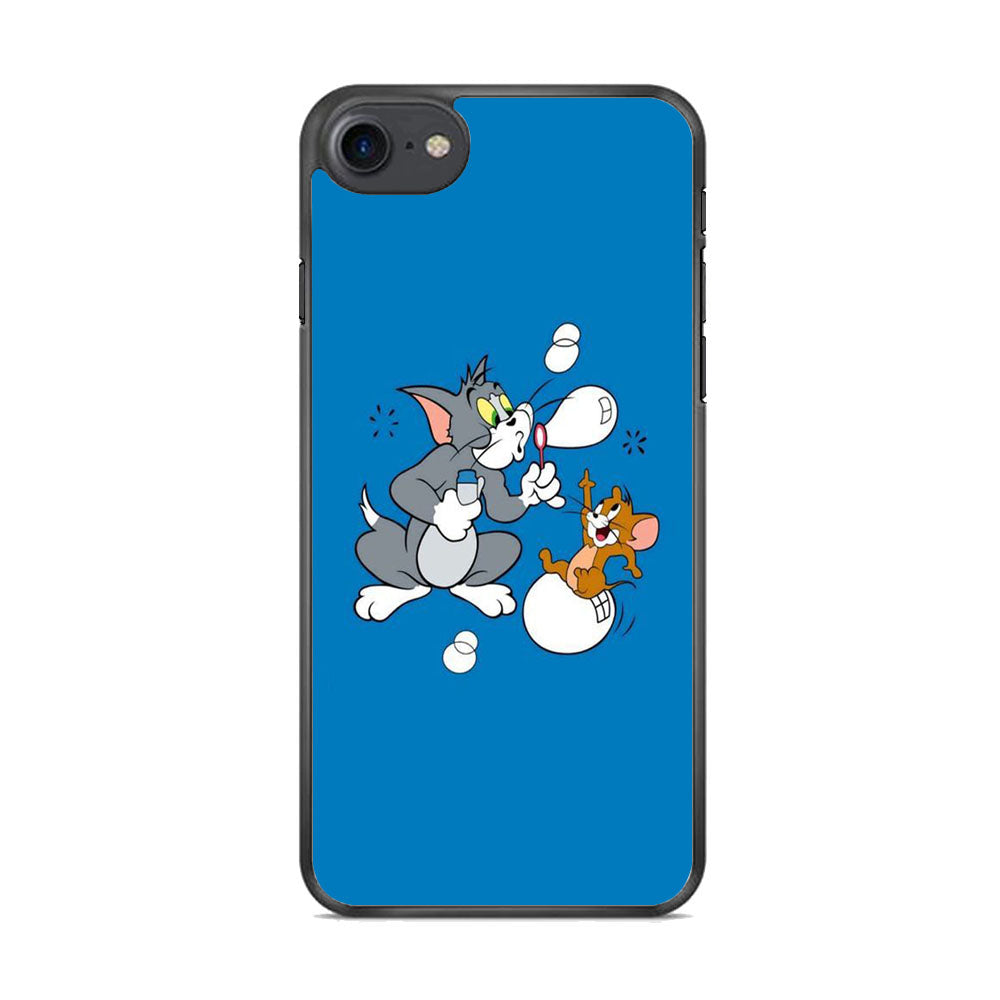 Tom And Jerry Blue Ballon Soap iPhone 8 Case