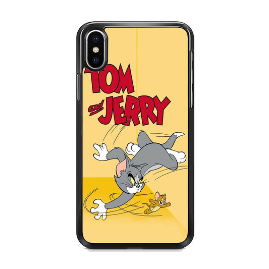 Tom And Jerry Running iPhone X Case