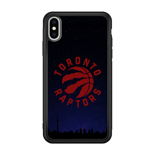 Toronto Raptors Night City iPhone Xs Max Case