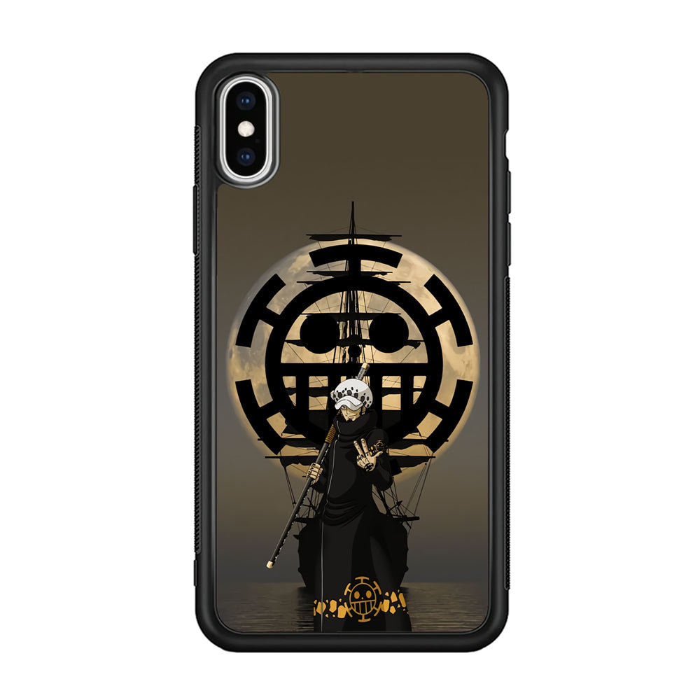 Trafalgar D Water Law One Piece iPhone X Case