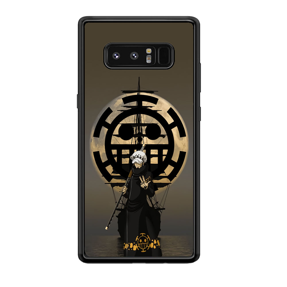 Trafalgar D Water Law One Piece Samsung Galaxy Note 8 Case