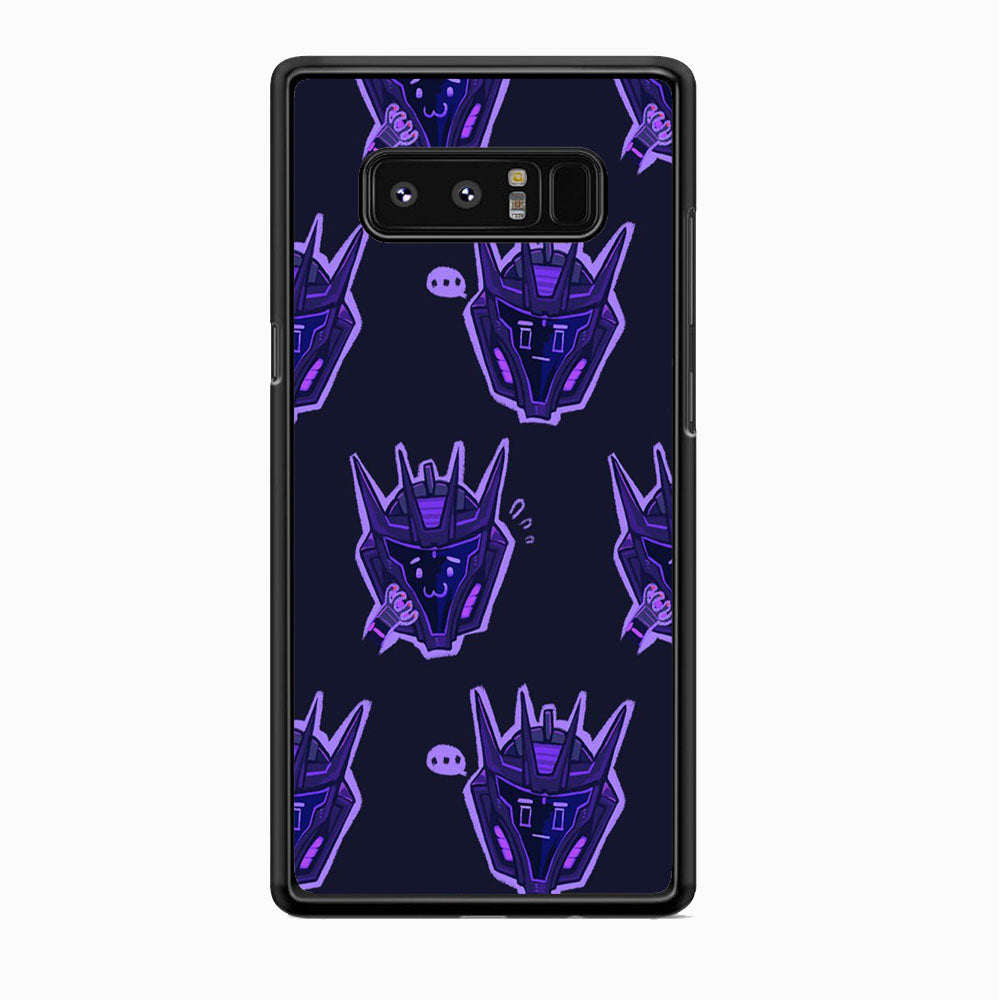Transformers Navy Doodle Samsung Galaxy Note 8 Case