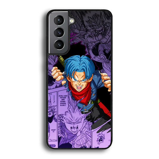 Trunks Dragonball Character Samsung Galaxy S21 Plus Case - Ezzystore