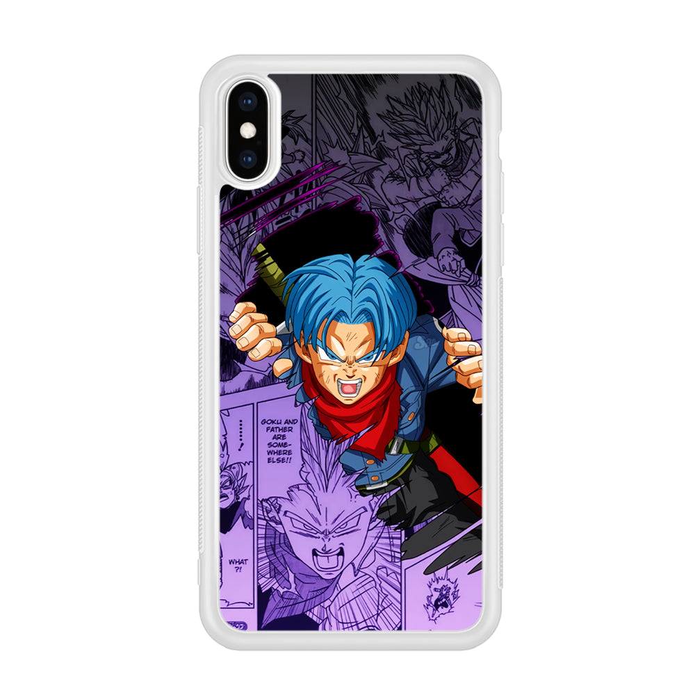 Trunks Dragonball Character iPhone X Case