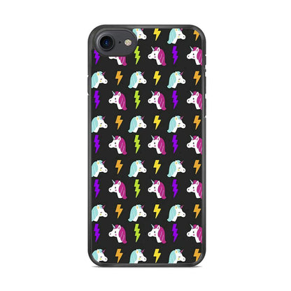 Unicorn Flash Grey iPhone 8 Case - ezzyst