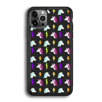 Unicorn Flash Grey  iPhone 12 Pro Case